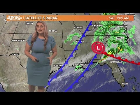 Mostly cloudy skies Saturday, temperatures drop Sunday