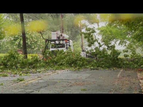 Tropical Storm Debby hits the DMV