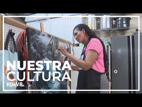 Artists showcasing work at Nuestra Cultura in Portland