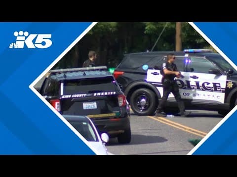 Standoff ends in shooting, fire at Skyway apartment building