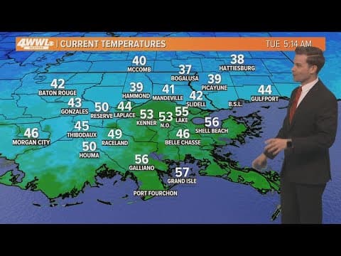 Weather: Cool week ahead of weekend rain