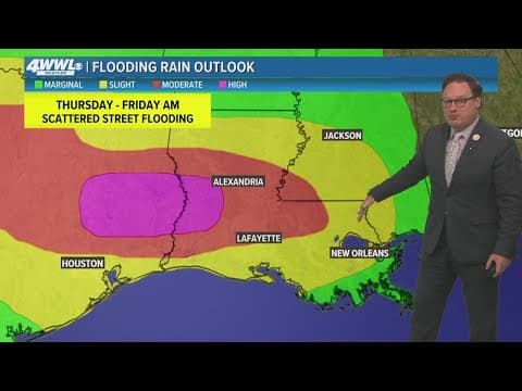 New Orleans Weather: Several rounds of storms through Saturday