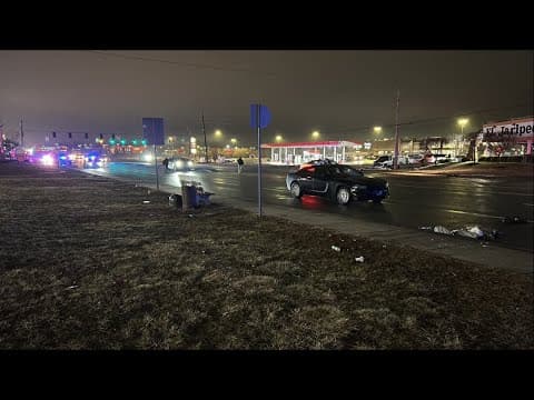 Pedestrian critically injured after being hit by car on Indy's far east side