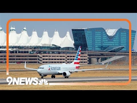 Powerful wind gusts delay hundreds of flights at Denver airport