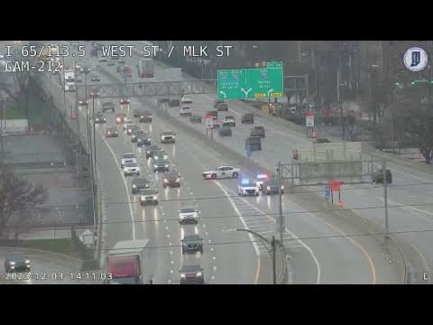 Noblesville man found fatally shot along I-65 near downtown Indianapolis