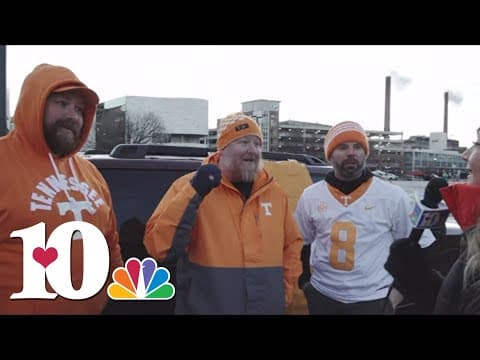 Checking in with some tailgaters outside of Ohio Stadium!