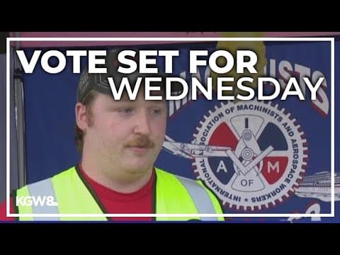 Boeing machinist union will vote on new contract offer, possibly ending strike