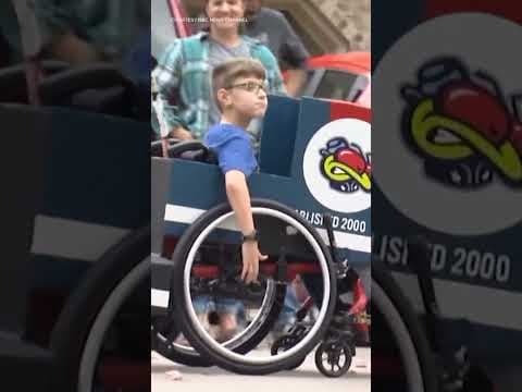 Ohio kid transforms wheelchair into a zamboni