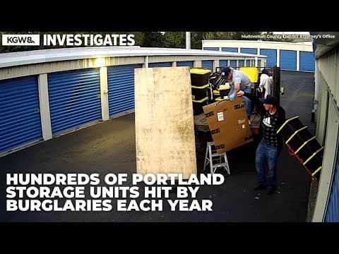 Hundreds of Portland storage units hit by burglaries every year; thieves rarely face arrest