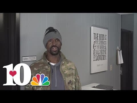 Man on his way to rebuild his life