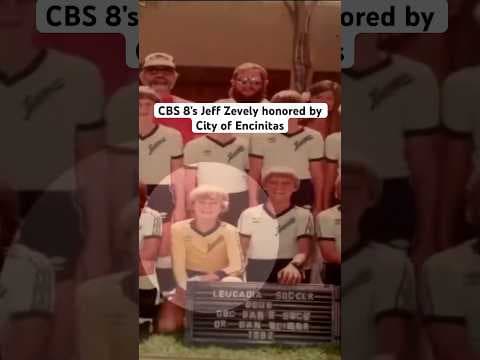 CBS News reporter Jeff Zevely honored with proclamation by City of Encinitas