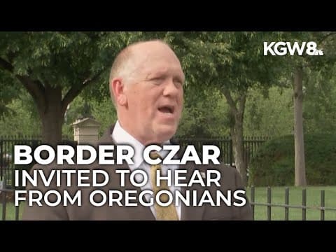Sen. Ron Wyden invites Trump's border czar to hear from Oregonians at town hall