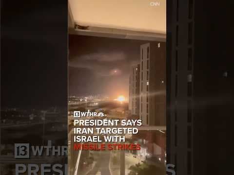 Iran fires barrage of ballistic missiles at Israel in response to strike on Lebanese Hezbollah group