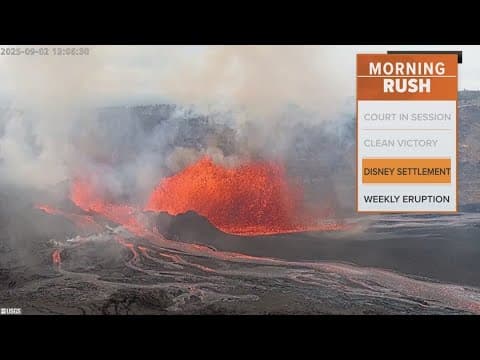 Hawaiian volcano erupts inside its caldera again