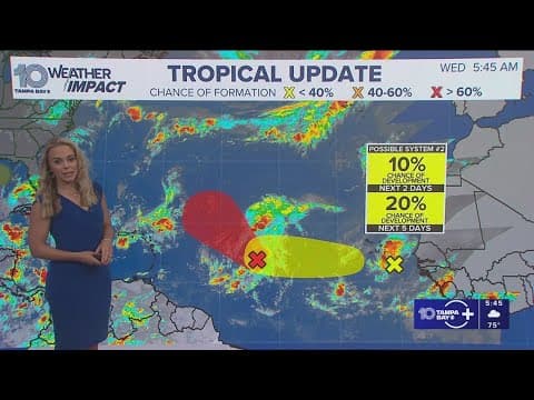 Tracking the Tropics: Tropical Depression Seven forms in the Atlantic