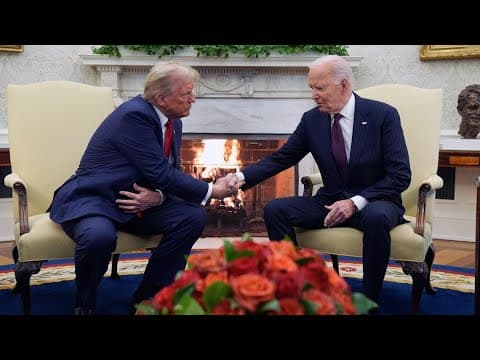 Biden congratulates Trump and promises a smooth transition