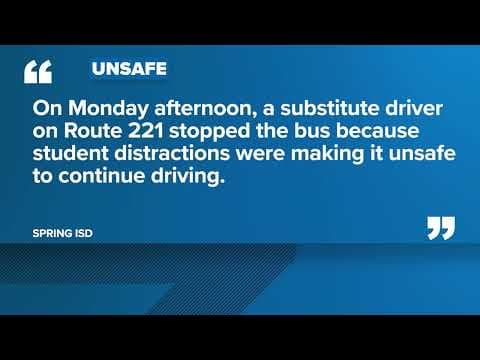 STUDENTS STUCK | Substitute Driver Stops Route, Calls Police
