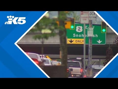 One man shot, killed by state trooper on I-5 in Everett after suspected road rage incident