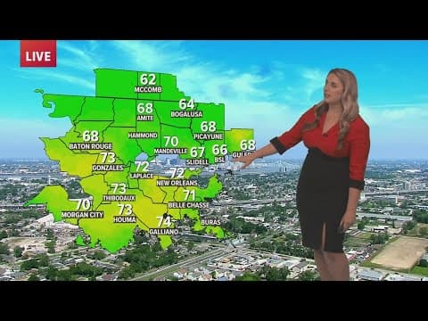 New Orleans weather: Saturday morning update