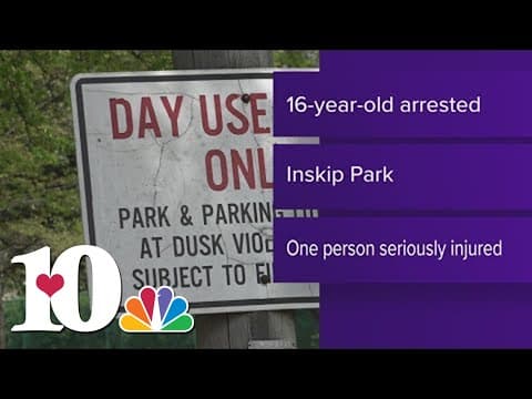 KPD: 1 wounded, 16-year-old arrested after shooting at Inskip Park in Knoxville
