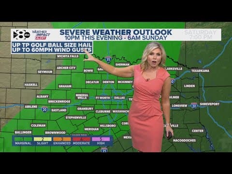 DFW Weather: When will rain chances pick up? Here's when we could  see severe storms
