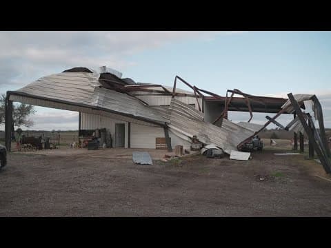 Cleanup underway after weekend storms in North Texas