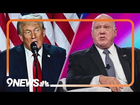 Trump's border czar lays out his approach toward immigration