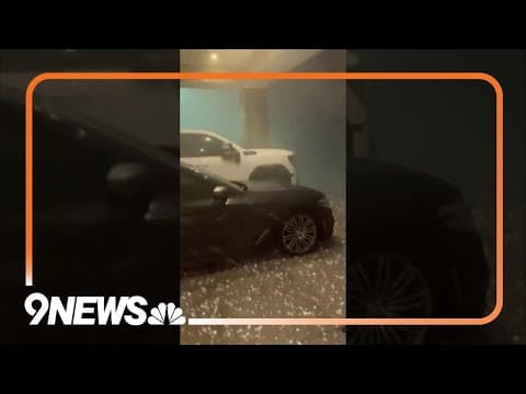 Baseball-sized hail causes major damage in Yuma, in northeast Colorado