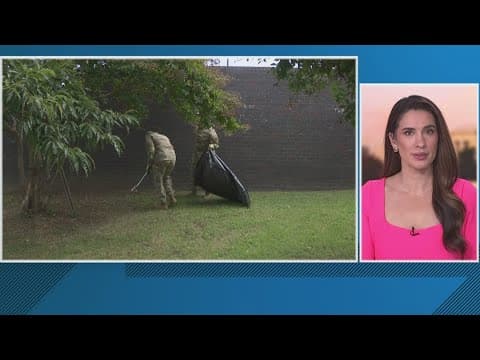 D.C. National Guard helped clean up trash