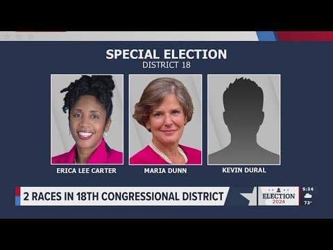 2 races are on the ballot for the 18th Congressional District. Here's why.