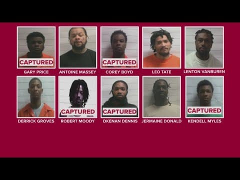 Day 7 in inmate escape: Five fugitives, three arrests, search continues