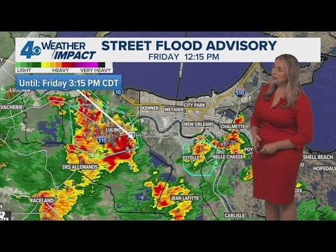 New Orleans Weather: Very hot and humid with scattered storms