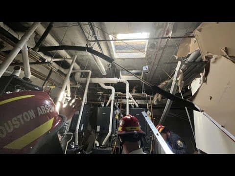 Six people hurt in explosion at downtown Houston high-rise, fire officials say