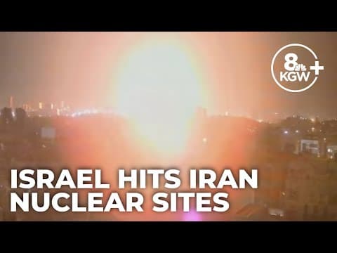Israel strikes Iranian nuclear sites; Tehran threatens retaliation
