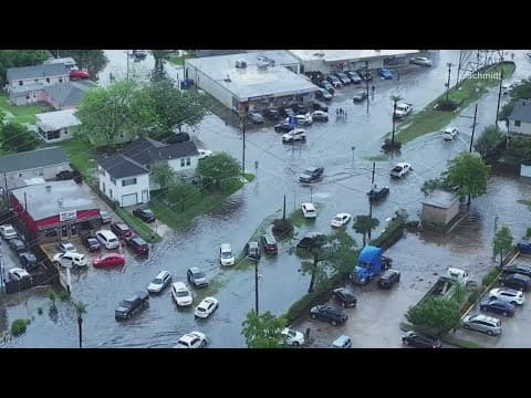'Never seen it like that': Drainage systems struggle as heavy rains flood New Orleans, Jefferson Par