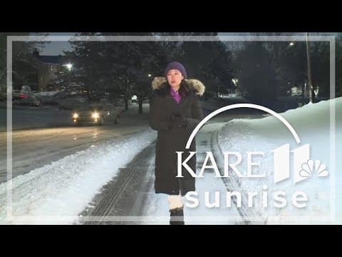 Snowstorm creates slick roads for Twin Cities metro