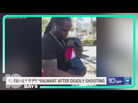 South Florida family sues Walmart after deadly shooting