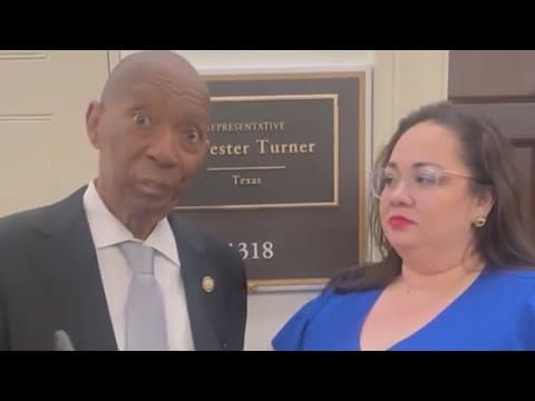 Congressman Sylvester Turner's speech guest recounts emotional final meeting before his death