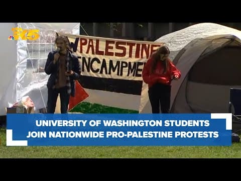 UW students joining nationwide pro-Palestine movement