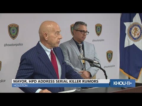 City leaders address online speculation amid multiple bodies being discovered in Houston bayous