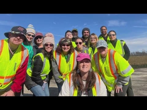 Families of 4-year-old girl, 20-year-old man killed in Delaware crash unite to adopt Ohio road