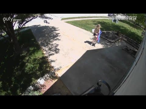 Video released of woman in bikini firing gun with her kids nearby as police tried to arrest her