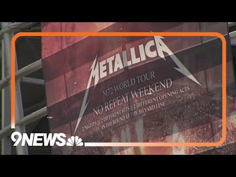 A sneak peek into Metallica coming to Denver for the first time in 8 years