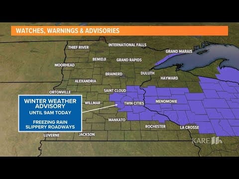 WATCH: KARE 11 live weather update