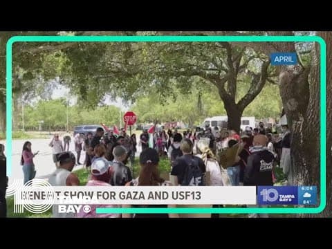 Benefit show at St. Pete church raising money for protestors arrested at USF