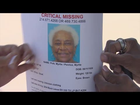 88-year-old Dallas woman still missing after two months