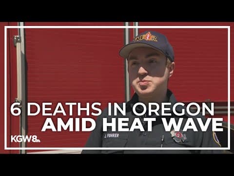 Heat wave leads to five suspected deaths in Multnomah County