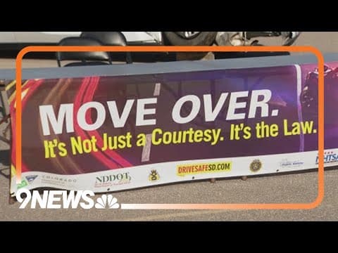 CDOT using safety week to talk about 'Move Over' law