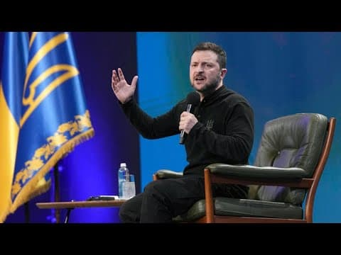 Ukraine marks 3 years of war as Zelenskyy faces uncertain future