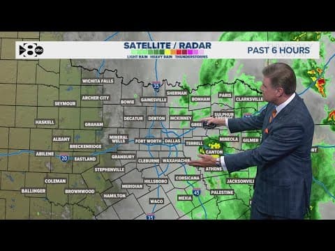 DFW Weather: Lower rain chances as we head into Father's Day Weekend